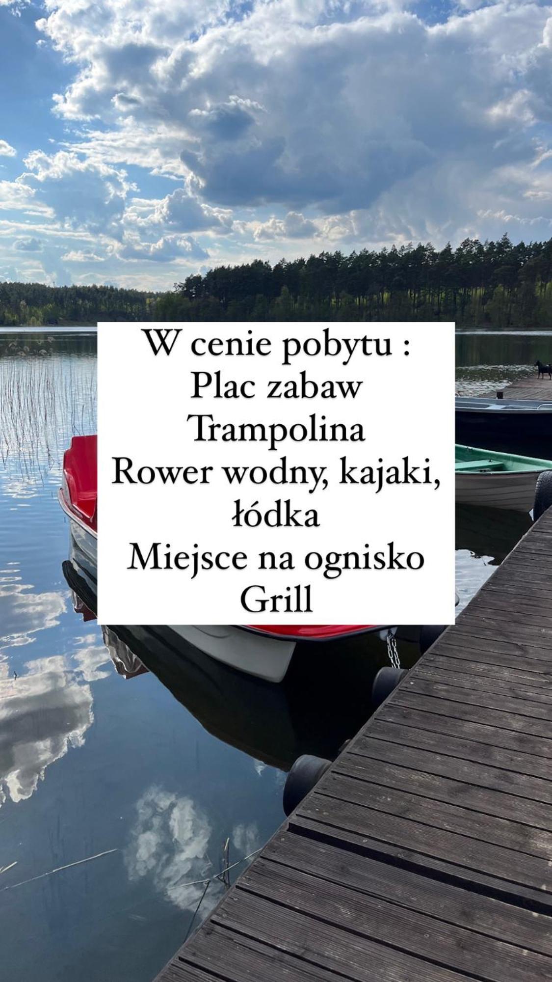 Domki Letniskowe Nad Jeziorem Kazub Cieciorka Buitenkant foto