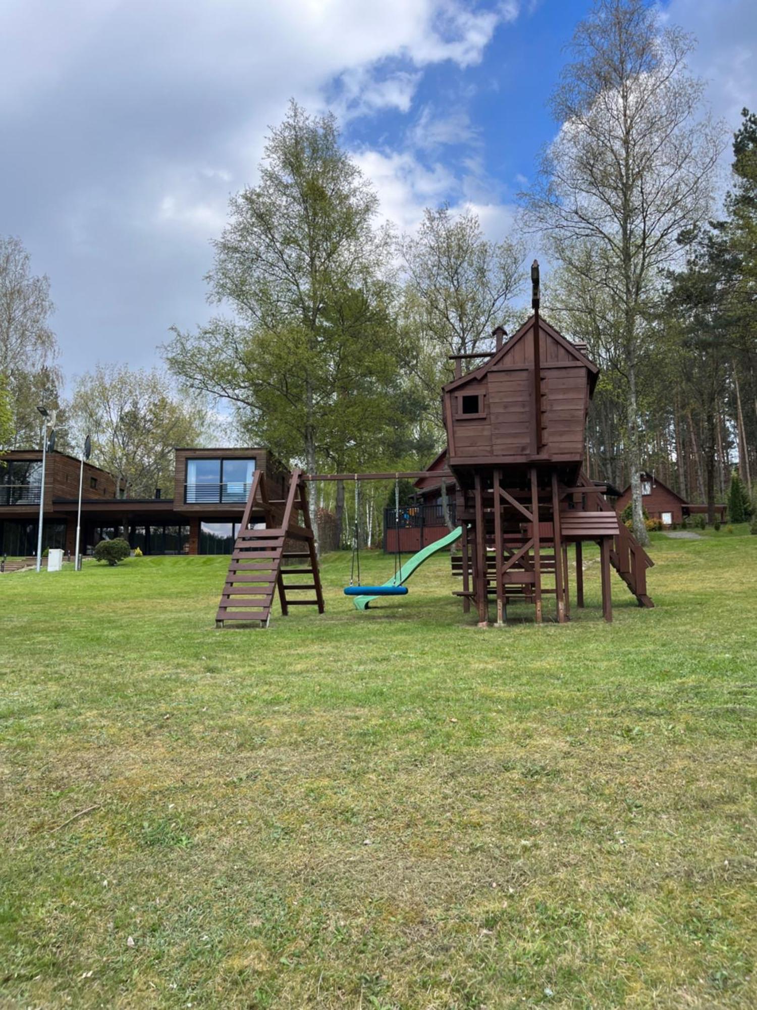 Domki Letniskowe Nad Jeziorem Kazub Cieciorka Buitenkant foto