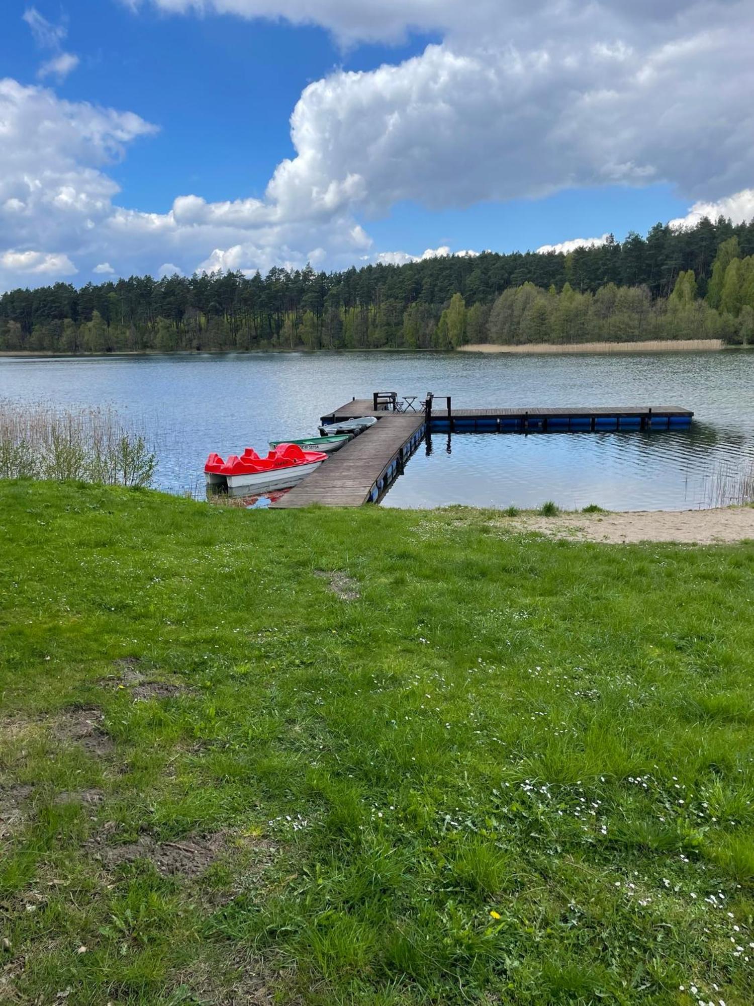 Domki Letniskowe Nad Jeziorem Kazub Cieciorka Buitenkant foto